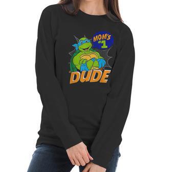 Tmnt Leonardo Moms Number 1 Women Long Sleeve Tshirt | Favorety