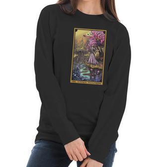 The Underworld Goddess The Fool Tarot Card Women Long Sleeve Tshirt | Favorety CA