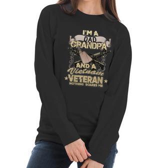 Vietnam War Veteran US Army Retired Soldier Graphic Design Printed Casual Daily Basic Women Long Sleeve Tshirt | Favorety DE