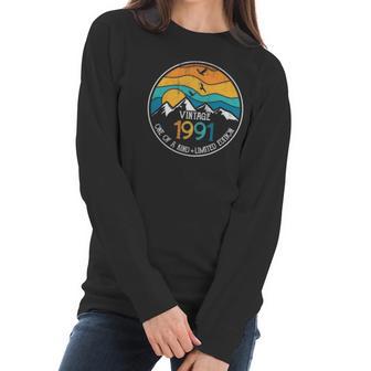 Vintage 1991 31St Birthday Men Women 31 Years Old Women Long Sleeve Tshirt | Favorety AU