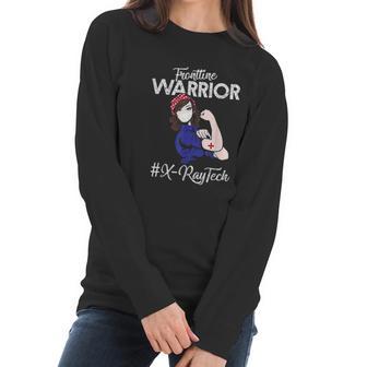 Vintage Frontline Warrior X Ray Tech Xmas Gift For Women Women Long Sleeve Tshirt | Favorety AU