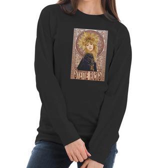 Vintage Stevie Arts Nicks Quote Gift Is My Fairy Godmother Women Long Sleeve Tshirt | Favorety CA