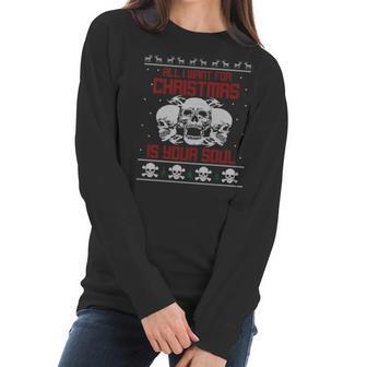 All I Want For Christmas Is Tour Soul T Women Long Sleeve Tshirt | Favorety AU