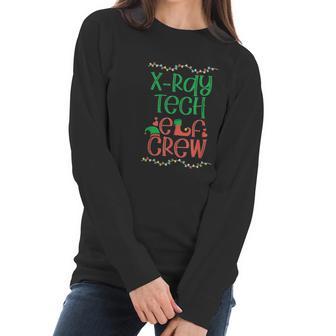 Xray Tech Christmas Elf Radiologist Radiology Rad Tech Gift Women Long Sleeve Tshirt | Favorety UK