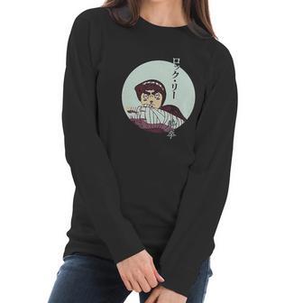 Yonfro Rock Lee Drunken Fist Naruto Manga Anime Women Long Sleeve Tshirt | Favorety AU