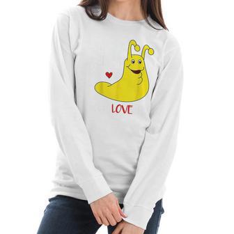 Banana Slugs Need Love Too Women Long Sleeve Tshirt | Favorety DE