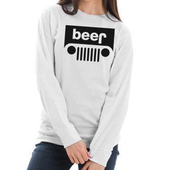 Beer Jeep Women Long Sleeve Tshirt | Favorety UK