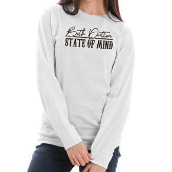 Beth Dutton State Of Minfor Women Vintage Women Long Sleeve Tshirt | Favorety