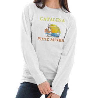 The Catalina Wine Mixer Women Long Sleeve Tshirt | Favorety