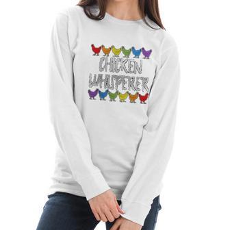 Chicken Whisperer Farrmer Women Long Sleeve Tshirt | Favorety DE