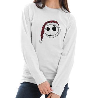 Disney Nightmare Before Christmas Snowflake Women Long Sleeve Tshirt | Favorety DE