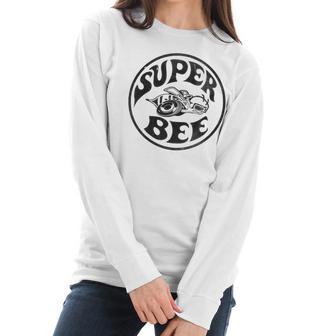 Dodge Super Bee 2 Graphic Design Printed Casual Daily Basic V2 Women Long Sleeve Tshirt | Favorety CA