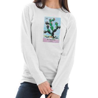 El Nopal Cactus Women Long Sleeve Tshirt | Favorety UK