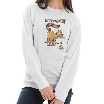 Fat Freddy S Cat Fabulous Men Women T-Shirt Graphic Print Casual Unisex Tee Women Long Sleeve Tshirt | Favorety CA