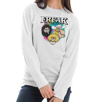 Freak Brothers Freak Trio Characters Men Women T-Shirt Graphic Print Casual Unisex Tee Women Long Sleeve Tshirt | Favorety CA