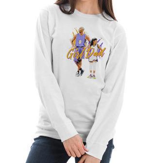 Girl Dad Kobe And Gigi Bryant Dad And Daughter Father S Day Women Long Sleeve Tshirt | Favorety DE