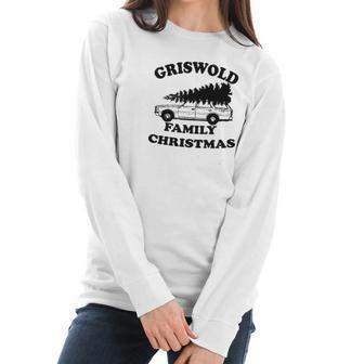 Griswold Family Christmas Funny Xmas Holiday Women Long Sleeve Tshirt | Favorety UK