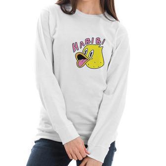 Habibi Duck Women Long Sleeve Tshirt | Favorety UK