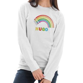 Hugo Rainbow Women Long Sleeve Tshirt | Favorety AU