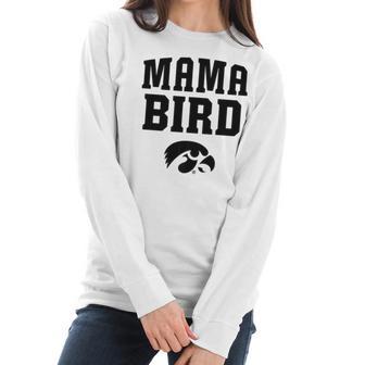 Iowa Hawkeyes Mama Bird Gold Ver 2 Apparel Women Long Sleeve Tshirt | Favorety DE