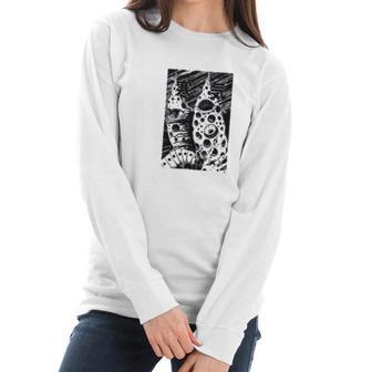 Junji Ito Holey Eyeball Plants Women Long Sleeve Tshirt | Favorety CA