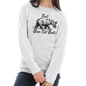 L Bear Eat Beets The Office Funny Heather Grey Men Women Long Sleeve Tshirt | Favorety CA