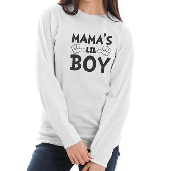 Mamas Lil Boy Women Long Sleeve Tshirt | Favorety DE