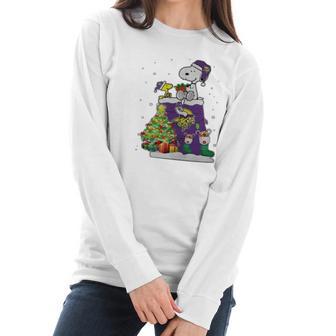 Minnesota Vikings Christmas Tree Women Long Sleeve Tshirt | Favorety CA