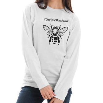 One Love Manchester Bee Tee Women Long Sleeve Tshirt | Favorety AU