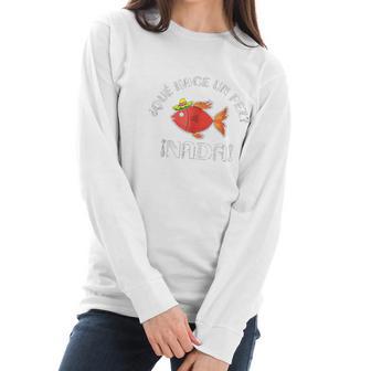 Que Hace Un Pez Funny Gift For Spanish Teachers Women Long Sleeve Tshirt | Favorety DE