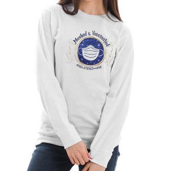 Registered Nurse Vaccinated Women Long Sleeve Tshirt | Favorety CA