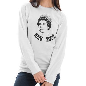 Rip Queen Elizabeth II Operation London Bridge 1926-2002 Men Women T-Shirt Graphic Print Casual Unisex Tee Women Long Sleeve Tshirt | Favorety CA