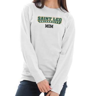 Saint Leo University Lions College Mom Women Long Sleeve Tshirt | Favorety CA