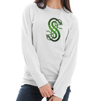 Son Of Odin Norse God Loki Symbol Viking Women Long Sleeve Tshirt | Favorety