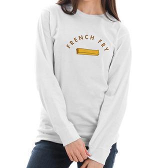 The Spunky Stork Father Son Daughter French Fry Tater Tot Matching Sibling Women Long Sleeve Tshirt | Favorety CA