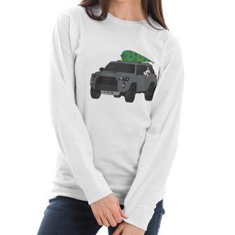 Toyota 4Runner Christmas Red T-Shirts Women Long Sleeve Tshirt | Favorety DE