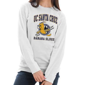 Uc Santa Cruz Banana Slug Women Long Sleeve Tshirt | Favorety