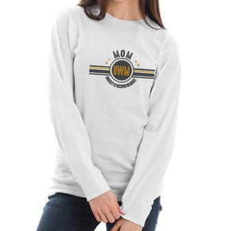 University Of Wisconsin Milwaukee Mom Awesome Family Gift Women Long Sleeve Tshirt | Favorety AU