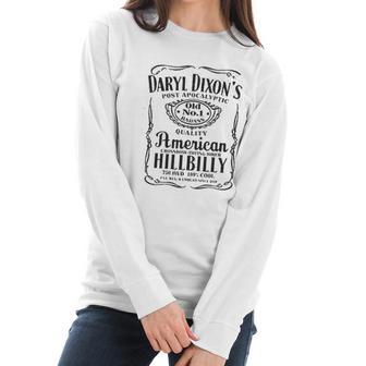 Walking Dead Tank Top Daryl Dixon Walking Dead Whiskey Bella Women Long Sleeve Tshirt | Favorety AU