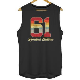 61St Birthday Vintage Limited Edition 1961 61 Years Old Men Men Tank Top | Favorety