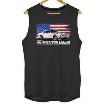 Aggressive Thread 1969 Camaro American Flag Men Tank Top | Favorety CA