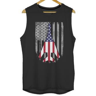 Air Force Supersonic Bgreat Gift1 Bomber Jet American Flag Squadron Gift Men Tank Top | Favorety UK