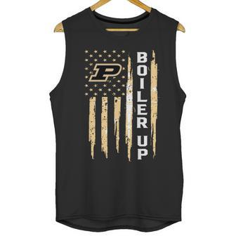 America Purdue Boiler Up Flag Men Tank Top | Favorety CA