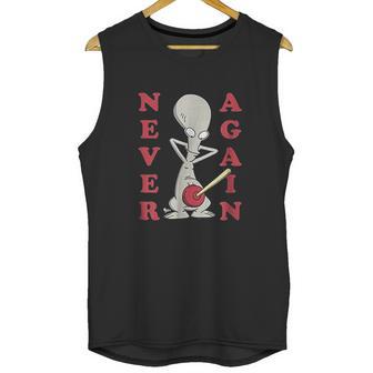 American Dad Roger Plunger Never Again Men Tank Top | Favorety AU