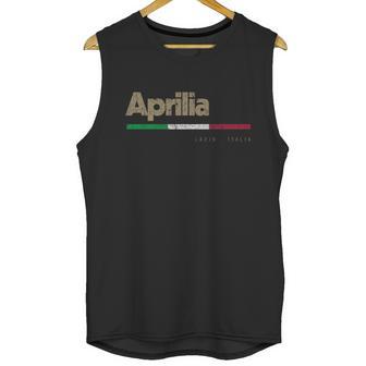 Aprilia Italian City Retro Flag Italy Gift Graphic Design Printed Casual Daily Basic Men Tank Top | Favorety UK