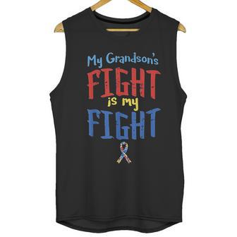 Autistic Grandsons Fight Grandparent Men Tank Top | Favorety CA