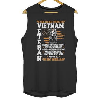 We Were The Best America Vietnam Veteran Men Tank Top | Favorety AU