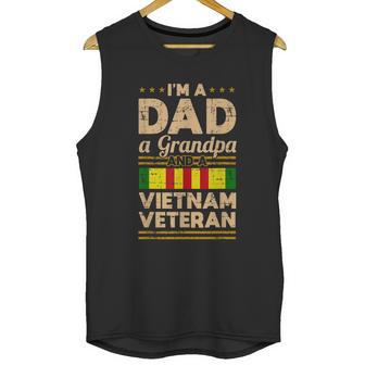 The Best Gift For Dad Grandpa Vietnam Veteran Vintage Shirt Mens Gift Men Tank Top | Favorety CA