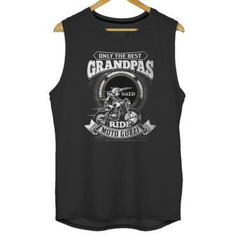 Best Grandpas Moto Guzzi Men Tank Top | Favorety