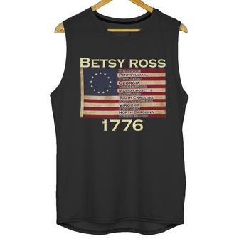 Betty Ross Original Colonies Flag Men Tank Top | Favorety DE